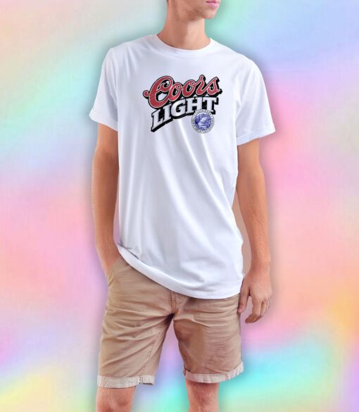 A Taste Horn Coors Light Beer T Shirt