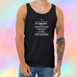 All i want for Christmas is a choir with Unisex Tank Top