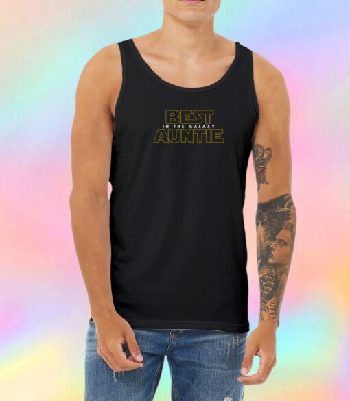 Best Auntie in the Galaxy v2 Unisex Tank Top