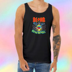 Bleached Goods Wall Fly Dior Unisex Tank Top