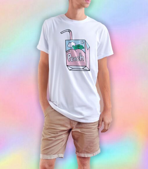 Harajuku Peach Summer T Shirt