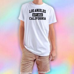 Los Angeles California Est 1850 Popular LA T Shirt