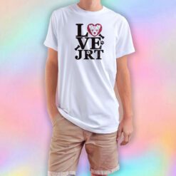 Love Jack Russell terrier T Shirt