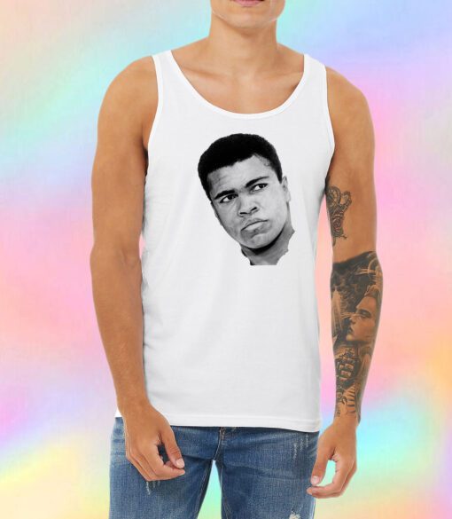 Muhammad Ali Portrait Unisex Tank Top