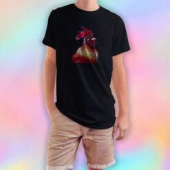 Proud Rooster Portrait T Shirt