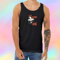 Scary Pumpkin Show Time Funny Halloween Unisex Tank Top