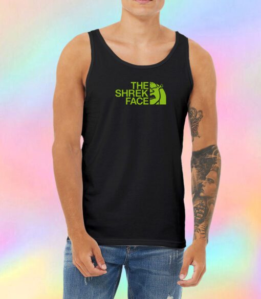 The Shrek Face II Collab with GR Unisex Tank Top
