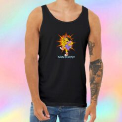 The Simpsons Party Hearty Metal Vintage Unisex Tank Top