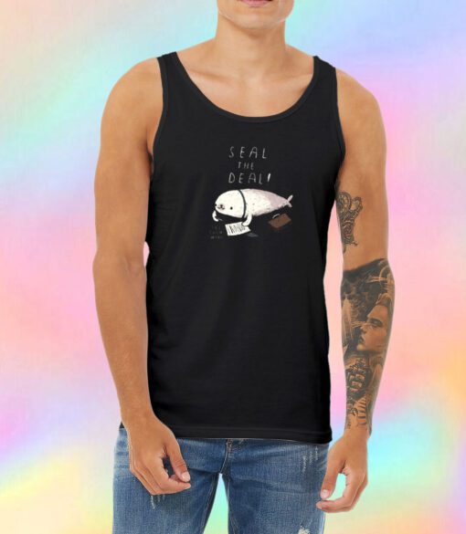 seal the deal Unisex Tank Top