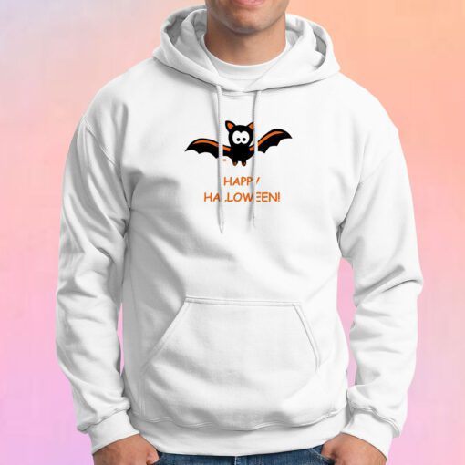 Bat Happy Halloween Moon Vampire Hoodie