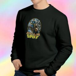 Calvin The Spiffy Spaceman Sweatshirt