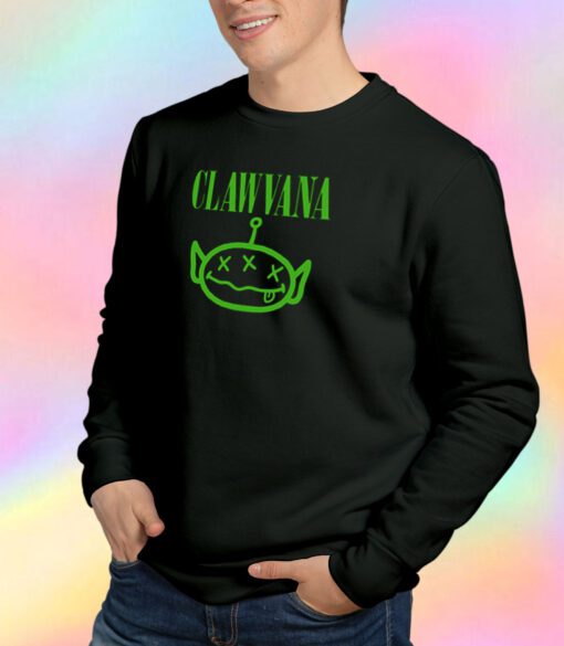 Clawvana Green Sweatshirt
