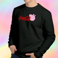 Coke Peppa Pig Parody Sweatshirt