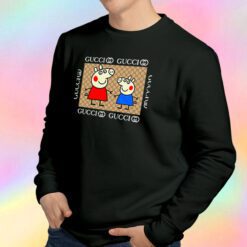 Cool Gucci Peppa Pig Sweatshirt