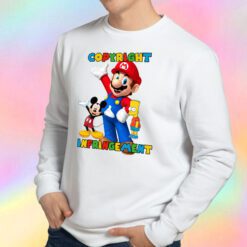 Copyright Infringement Super Mario Sweatshirt