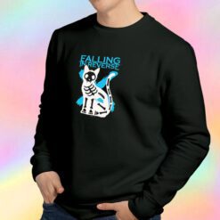 Falling In Reverse Skeleton Cat Sweatshirt