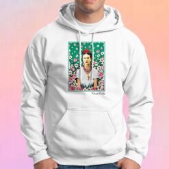 Frida Kahlo Floral Vintage Hoodie
