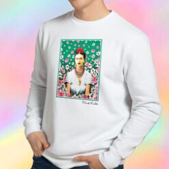 Frida Kahlo Floral Vintage Sweatshirt