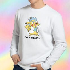 Funny Pikarick Parody Rick and Morty Sweatshirt