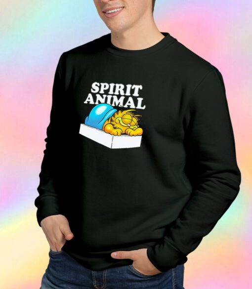 Garfield Spirit Animal Retro Vintage Sweatshirt