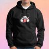 Mickey Mouse Gangster Middle Finger Hoodie