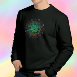 Neon Mandala Sweatshirt