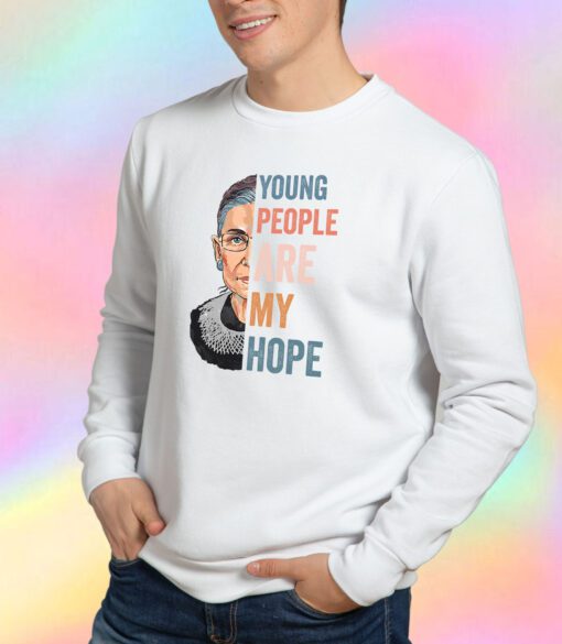 New Ruth Bader Ginsburg Young People Sweatshirt