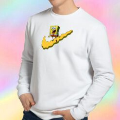 Nike x Spongebob Collab Parody Sweatshirt