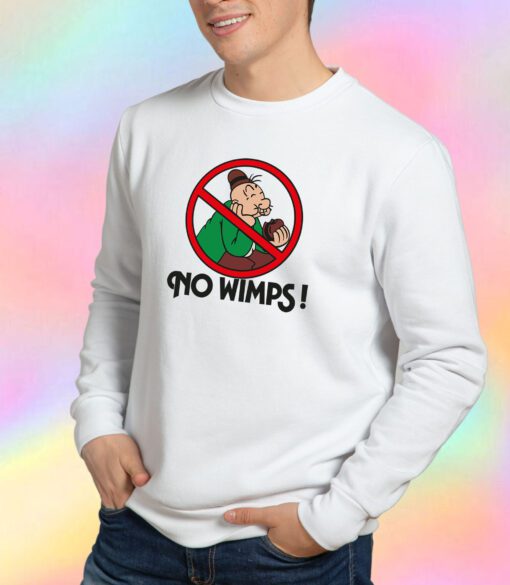 No Whimps Vintage Sweatshirt