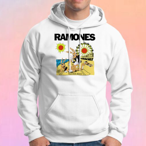 Ramones Rockaway Beach Hoodie