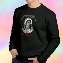 Red Indian Skeleton Yeezus Tour Sweatshirt