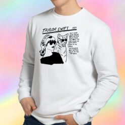 Taylor Swift Sonic Youth Sweatshirt
