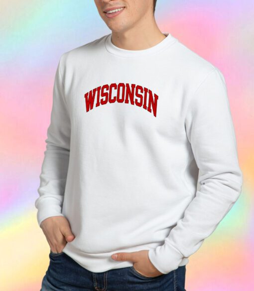 Vintage Wisconsin University Sweatshirt