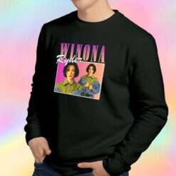 Winona Ryder Vintage Retro Sweatshirt