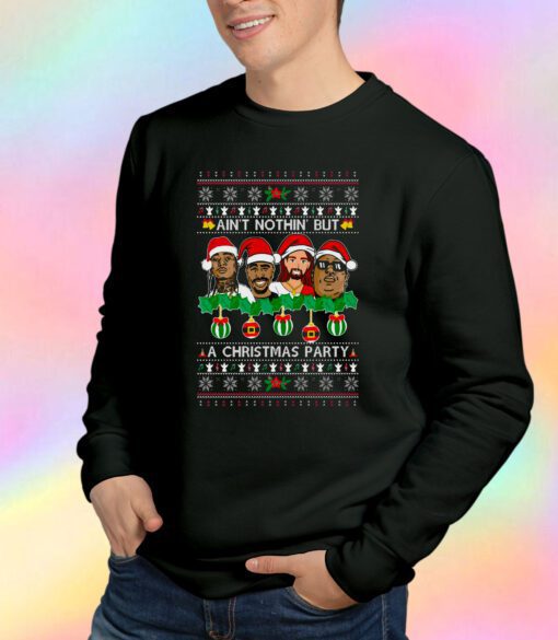 Hip Hop Rapper Legend 2pac Biggie Christmas Sweatshirt