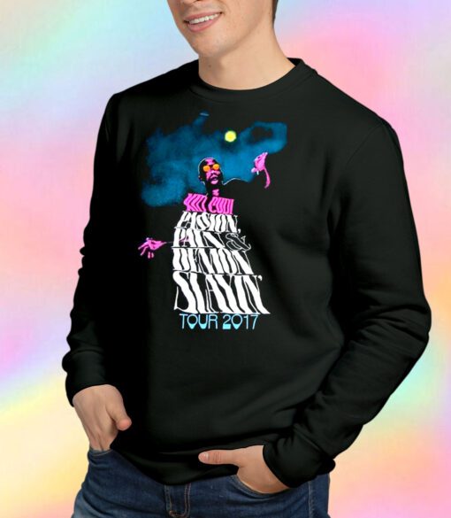 Kid Cudi Passion Pain Demon Slayin 2017 Tour Sweatshirt