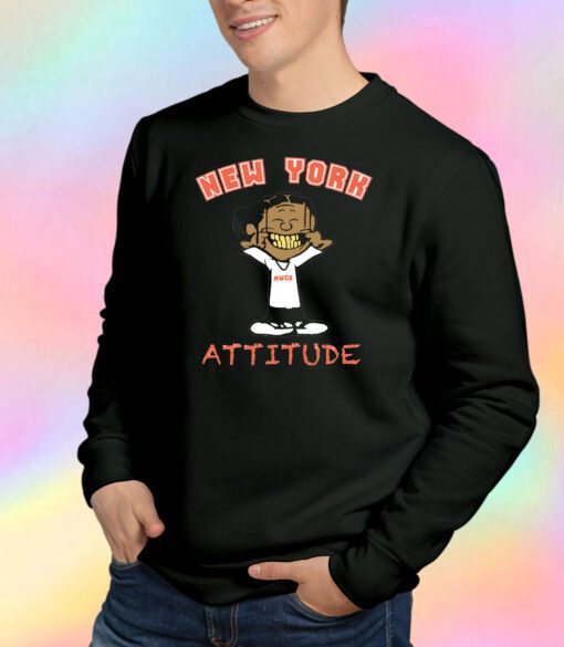 asap rocky new york attitude Sweatshirt