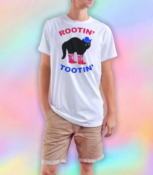 rootin tootin cowboy cat T Shirt