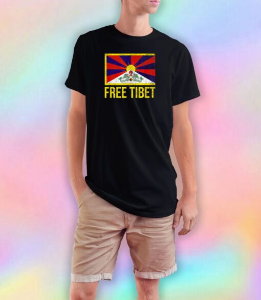 Free Tibet Tibetan T Shirt