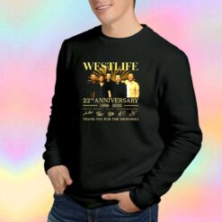 Westlife 22nd Anniversary 1998 2020 tee Sweatshirt