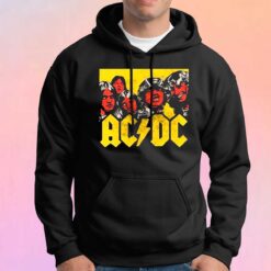 AC DC Tribute tee Hoodie