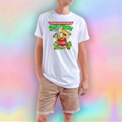 Bart Simpson TMNT Teenage Mutant Ninja Turtles tee T Shirt