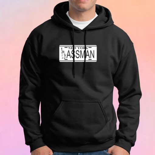 Kramer Assman License Plate Hoodie