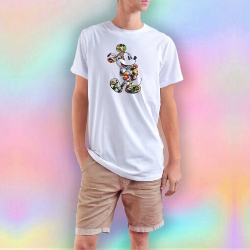 Mickey Mouse Scene Me Vintage tee T Shirt