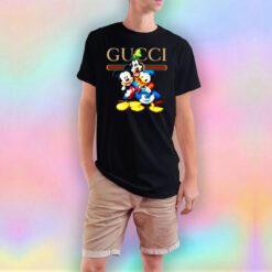 Mickey Pluto And Donald Disney Gucci Gang tee T Shirt
