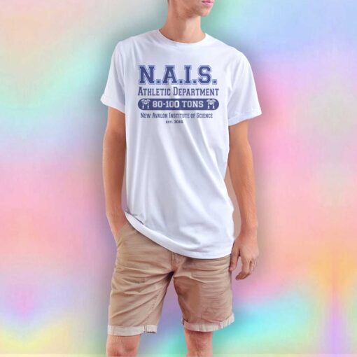N.A.I.S. Athletic Department tee T Shirt