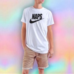 Naps Nike Parody tee T Shirt