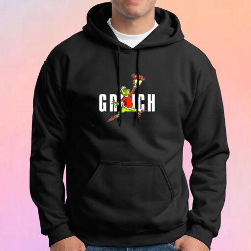Parody Jumpman The Grinch Stole Christmas Hoodie