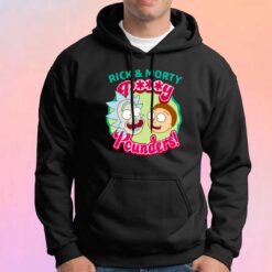 Rick And Morty Pussy Pounders Funny Vintage tee Hoodie