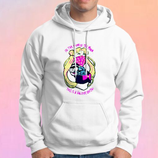 Sailor Moon In The Name Of The Moon Hoodie
